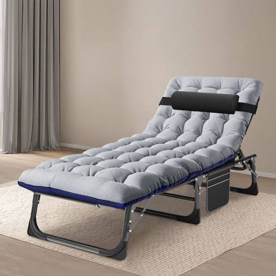 Oris Nest Foldable Outdoor Lounge Chair with Pearl Foam Mattress